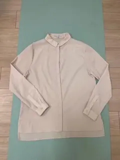 週末値下！OAK + FORT カナダブランド　アイボリー　ベージュ 長袖シャツ