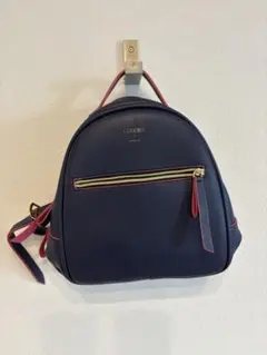 COLORS by Jennifer SKYネイビー バックパック 合成皮革