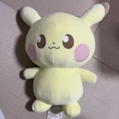 【新品】約40cm ポケピース　めちゃもふぐっと　ぬいぐるみ　ピカチュウ