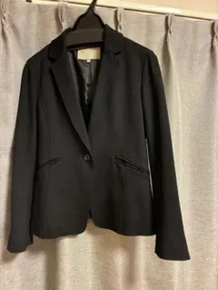 【値下げ】UNITED ARROWS ブラック テーラードジャケット