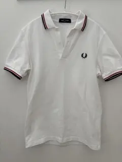 FRED PERRY ホワイト ポロシャツ XS