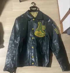 70-80s オールレザー スタジャン ファラオタイプ おそらくカナダ製
