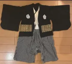 和風着物スタイル 袴ロンパースサイズ80