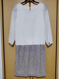 HusHusH 長袖 レース切り替え ワンピース 【Ｍ】お値下げ中！のサムネイル