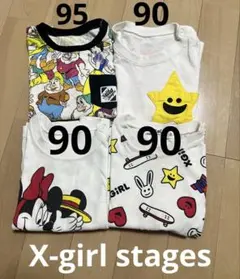xgirl stages 半袖Tシャツ　4枚セット　90 95のサムネイル