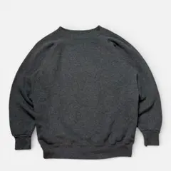 ト*ス様 90s USA製 Hanes 無地 スウェット グレー ラグラン ヴィ
