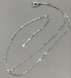 超目玉商品‼️早いもの勝ち❣️新品 日本製 Pt850 プラチナ ネックレス40cm 超目玉商品‼️早いもの勝ち❣️新品 日本製 Pt850 プラチナ ネックレス