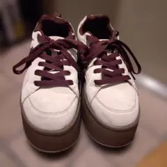 NICE CLAUP 厚底スニーカー　レディース　L