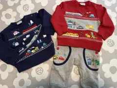 BAB CHIP 子供服 3点セット バブチップ 80サイズ