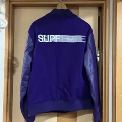 supremeモーションロゴスタジャン 18AW Supreme Motion Logo Varsity Jacket - モーションロゴ