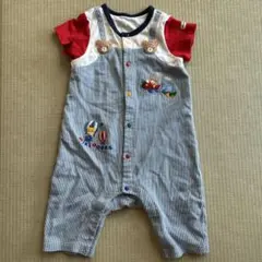 ミキハウス　ロンパース　80cm