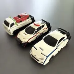 バンダイ 変身 voov ブーブ 3台セット　クレーン　CR-Z BRZのサムネイル