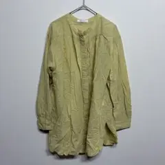 【F】chocol raffine robe ショコラフィネローブ黄色 長袖