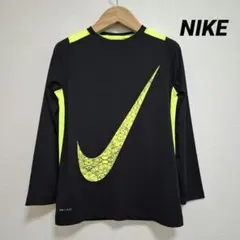 ナイキ NIKE 長袖Tシャツ ロンT 黒ブラック M DRI-FIT140美品