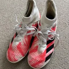 adidas Predator ハイカットシューズ ホワイト/レッド