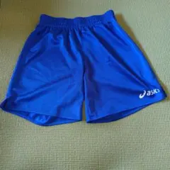 ✨️asics ✨️青 ハーフパンツ130cm