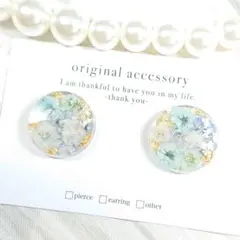 no.1823 レジン ヘアゴム ブローチ ポニーフック - メルカリ