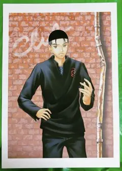 テニスの王子様　大石秀一郎　公式　A4 イラストカード　テニプリ