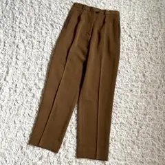 希少 新品タグ付き Max Mara 白タグ ウール 薄手 パンツ スラックス 