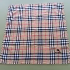 ブ*!様 BURBERRY チェック柄ハンカチ