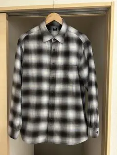 2025 UNIQLO フランネルチェック ネルシャツ