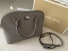 マイケルコース　グレージュ　ハンドバッグ　ショルダー