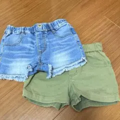グローバルワーク　キッズ　ショートパンツ　Sサイズ　80 90 95のサムネイル
