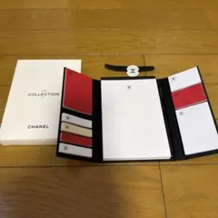 シャネル　ラ　コレクション　ノベルティ　付箋、メモ帳、ペンシルセット