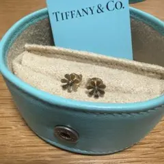 ティファニー デイジー ピアス K18 アクセサリーケース Tiffany