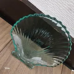 貝殻型ガラストレイ