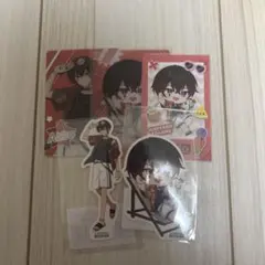 AMPTAK×COLORS あっとノベルティステッカー 2枚 カード3枚