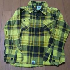BAPE KIDS ネルシャツ チェック 130のサムネイル