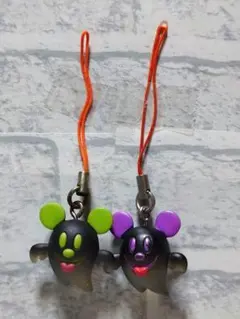 ディズニー おばけ ストラップ 2個セット ハロウィン ミッキー Disney
