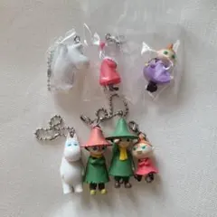 ムーミン　つまんでつなげてますこっと　スナフキン　ヨクサル　ミイ　ニンニ　ミム