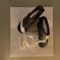 【本革】Maison Margiela ブラック 足袋ブーツ 38