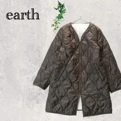 2360 アース　キルティングコート　ジャケット　中ボア　防寒　ジャンパー