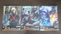 僕のヒーローアカデミア クリアポスター 3枚セット