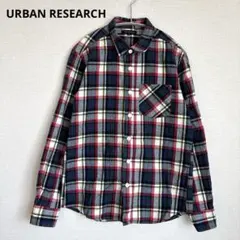 URBAN RESEARCH アーバン リサーチ　メンズ チェック ネル シャツ