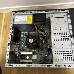 【ジャンク品】デスクトップPC スリムタワーケース ブラック（送料込み）のサムネイル