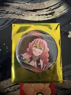 鬼滅の刃 みに隊士 アニプレックス 缶バッジ 甘露寺蜜璃 - メルカリ