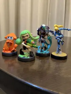 amiibo スプラトゥーン フィギュア他 4体セット