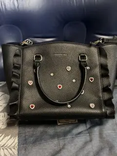 SAMANTHAVEGA サマンサベガ ビジューフラッター 小 ブラック