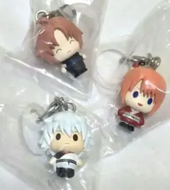 銀魂 めじるしアクセサリー 坂田銀時 志村新八神楽 3個セット