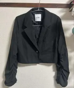 GYDA ジェイダ 23SS アームギャザーショートジャケット レディース