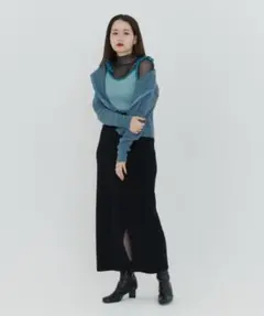 TINA：JOJUN ニットカーディガン　M