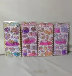 ★サンリオ★✨️キラキラ ウォーターインシール✨️ 【4種セット】【正規品】