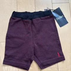 イーストボーイ 半ズボン 90cm 赤と紺のストライプのサムネイル