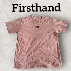 Firsthand 半袖 クルーネックTシャツ ハート (ワンサイズ) ピンク