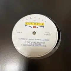 CLASSIC EXAMPLE / ALBUM SAMPLER 12”のサムネイル