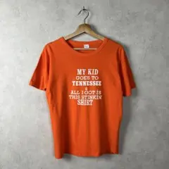 80s USA製 チャンピオン Tシャツ メッセージ Lサイズ vintage